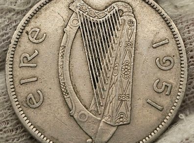 Ireland 1951 1/2 Half Crown