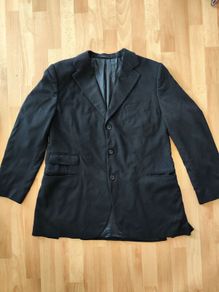 Cashmere Jacket coat blue XXL
