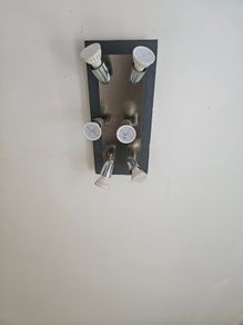 ceiling light x 2