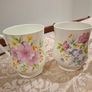 Pair of Floral Mug Image 2