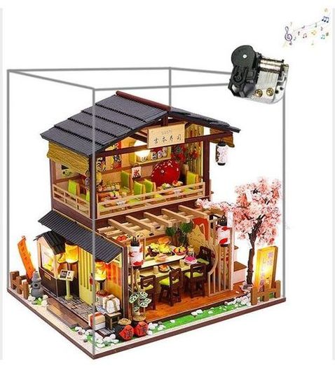 3D Wooden Dollhouse Toy Children's Birthday Gift