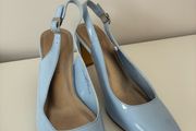 Baby Blue Slingbacks