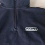 Adidas Cropped Half zip Navy size 8 Image 5