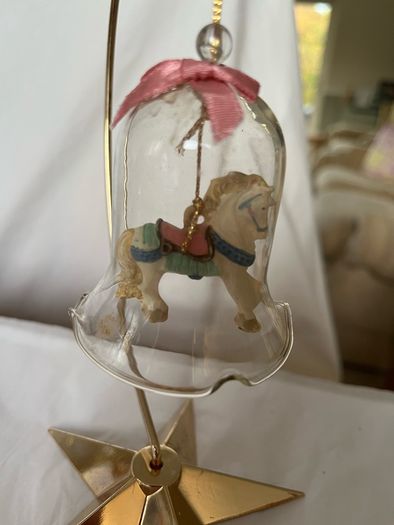 Christmas Glass bell ornaments