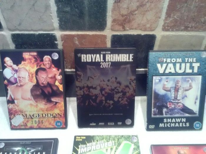 Selection of WWF DVDs price is for all