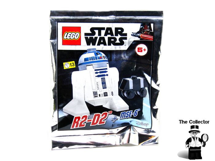 LEGO Star Wars R2-D2 And MSE-6 Minifigure Foil Pack Polybag Limited Edition Brand New Sealed