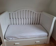 Oslo Sleigh Cot bed