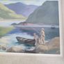 Framed painting Fishing on Lake Bea Orpen HRHA On board  gouache on board Medium: signed  lower right Image 2