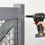 Parkside Performance X12V Cordless Brushless Impact Wrench 1/2 Inch Drive Battery Charger. Parkside X12V Cordless Impact Ratchet / Square Adaptor 3/8 To 1/2 Inch. Parkside X12V Cordless Drill Driver Image 9
