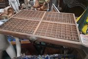 Vintage Wooden Printers Tray