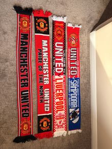Man United match day scarves