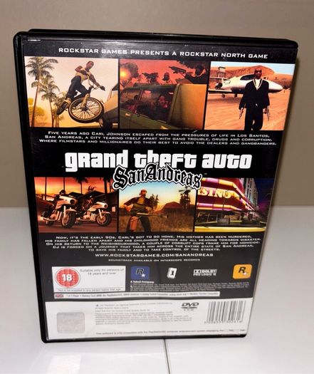Grand Theft Auto San Andreas PS2