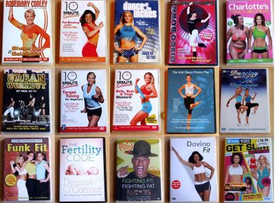 Health fitness exercise DVDs
