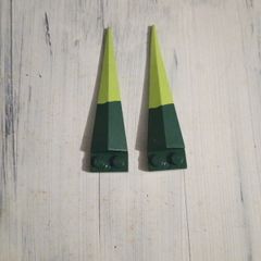 Lego plate modified with flexible rubber 2 pieces