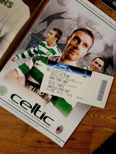 Celtic FC O'Neill & Larsson Era Memorabilia Bundle