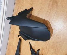 BMW S1000RR chain guide & rear mudgaurd