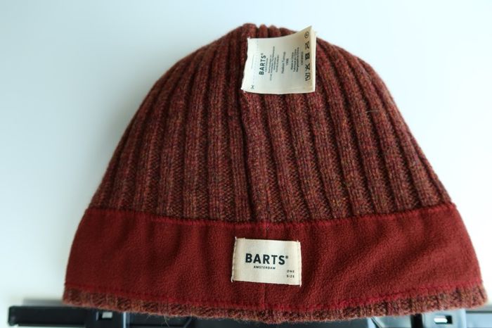 BARTS beanie with turnback hem