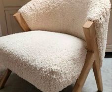 Ex Display Boucle Armchair