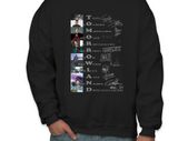 Tomorrowland sweatshirt with dj signatures autographs sweatshirt