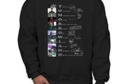 Tomorrowland sweatshirt with dj signatures autographs sweatshirt