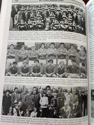 The story of Young Munster Rugby Football Club a celebration of 100 years hardback in good condition with some signs of wear on the cover see photos FREE STANDARD POSTAGE INCLUDED
