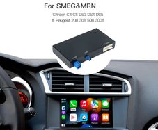 For Peugeot Citroen Wireless Carplay adapter Android Auto module SMEG 208 2008 308 508 3008 & C4 DS3 DS5 Support Reverse Camera