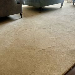 Cream wool carpet FREE