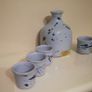 Austrian Handmade Decanter and Shot Glasses Image 3