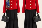 Lisa &amp; Co Wool Jacket Red