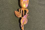 Large Vintage Rose Brooch
