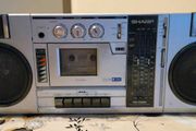 Sharp GF-7300H Stereo Radio Tape Recorder, full working.