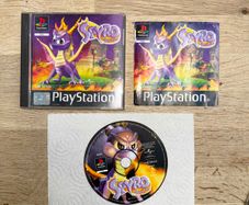 Spyro the Dragon Black label Complete in Box PS1 Retro PlayStation 1