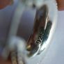 Vintage 925 Sterling Silver Antique  Hoop Earrings 21,3g Image 7