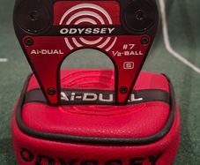 Odyssey Ai-DUAL #7 Half Ball Putter 33Inch, Mint Condition Used For 1 Round