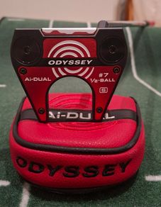 Odyssey Ai-DUAL #7 Half Ball Putter 33Inch, Mint Condition Used For 1 Round