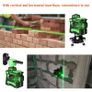 Laser Level 12 Lines 3D Level Self-Leveling 360 Horizontal And Vertical Cross Super Powerful Green Laser Level Image 8