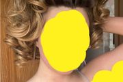 Irish dancing mid length wig