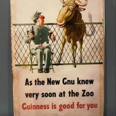 Guinness Tin Metal Sign