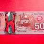 Canada  50 Dollars  2012. Pick 109a. Polymer Plastic. ( Uncirculated ) Image 2