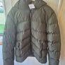 Superdry Mens Khaki Hooded Sports Puffer Jacket Image 8