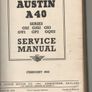 Austin "A40" Devon Factory Service Manual 1953 Image 2
