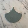 Aqua green tile (fish scale shape). 8 square metres available Image 2