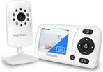 Baby Monitor, Monitor with Camera and Audio, Infrared Night Vision Camera,VOX Mode, Lullaby,Digital 2X Zoom,Alarm Function (FREE POSTAGE)