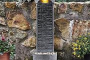 Home Garden Water Feature with LED Lights and Pump, Large Garden Water Fountain