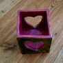 Handmade Ceramic Candle Holder - Heart Glow Design Image 10