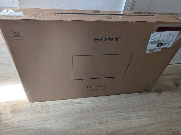 Brand New Sealed Sony BRAVIA 3 43" 4K Smart TV (K-43S3)