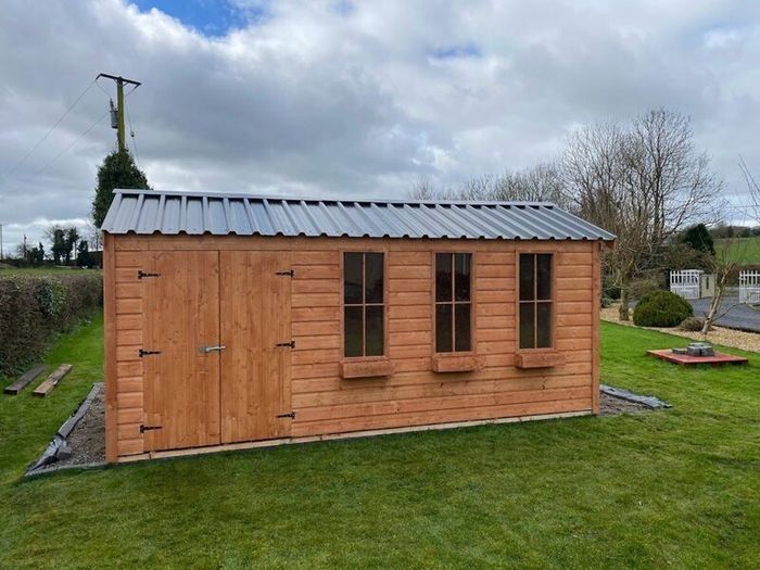 Heavy Duty Timber Garden Sheds | 22mm Shiplap