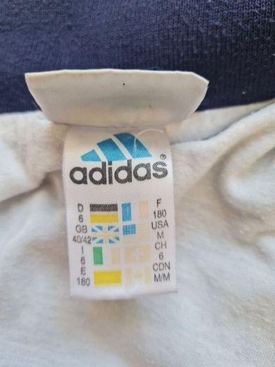 Vintage 90s Adidas german football track jacket Size xl ptp 24" in excellent condition