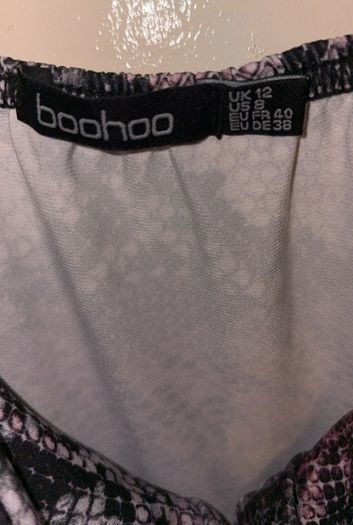 Boohoo bodysuit size 12