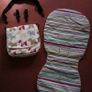 Bugaboo Cameleon Custom made Seat Liner & Matching changing bag Image 2